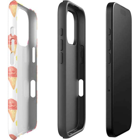Bouffants and Broken Hearts Ice Cream iPhone 16 Pro Impact Case